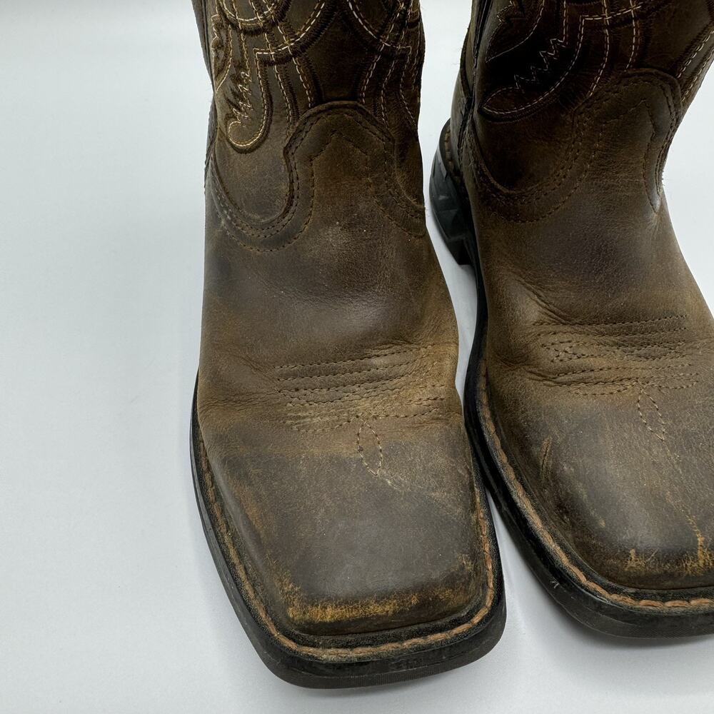 Ariat Kids Workhog XT Coil Square Toe Western Boots Boys Size 13 Brown 10042412 - Picture 5 of 9